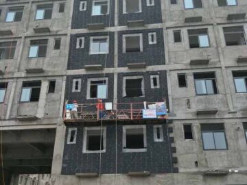 快來看呀！這整整齊齊的板材是什么？河南朝欽節(jié)能廠家生產(chǎn)A級防火保溫材料石墨改性水泥基保溫板